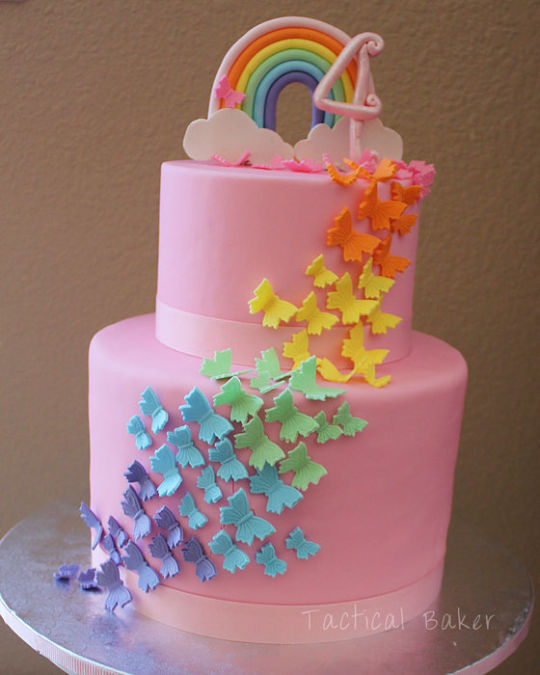 11 Photos of Little Butterfly Girl Birthday Cakes 11 Photos of Little Butterfly Girl Birthday Cakes