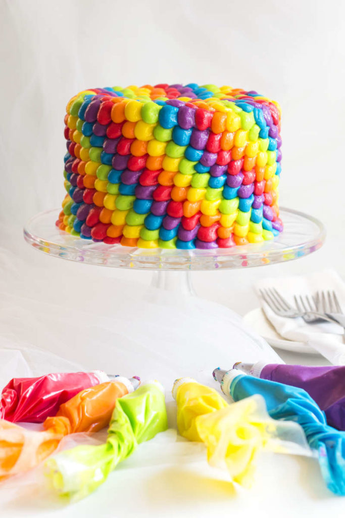 Rainbow Birthday Cake