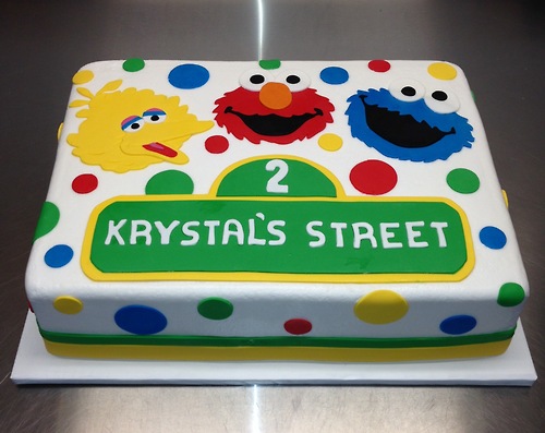 Sesame Street Birthday Cake Sesame Street Birthday Cake