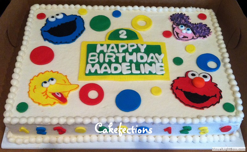 Sesame Street Sheet Cake Sesame Street Sheet Cake
