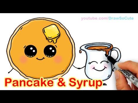 So Cute Drawing Draw Cartoon Food