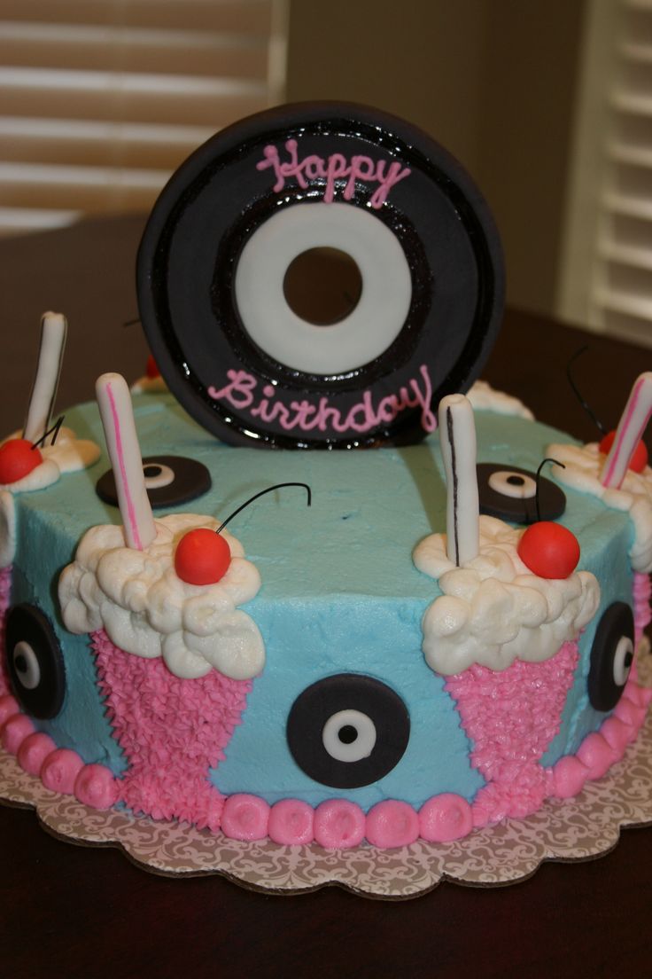 Soda Birthday Cake