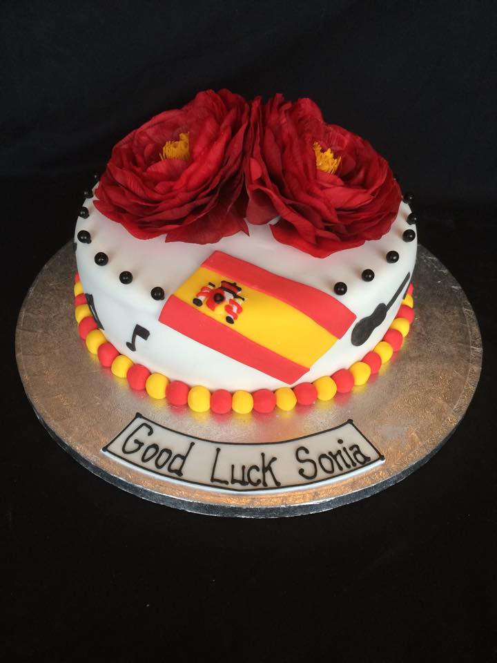 Spanish Themed Birthday Cake Spanish Themed Birthday Cake