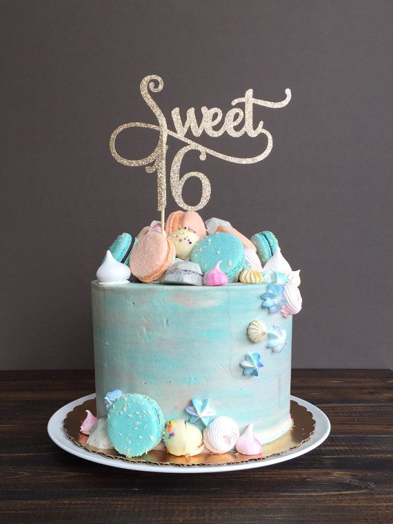 Sweet 16 Birthday Cake Idea Sweet 16 Birthday Cake Idea