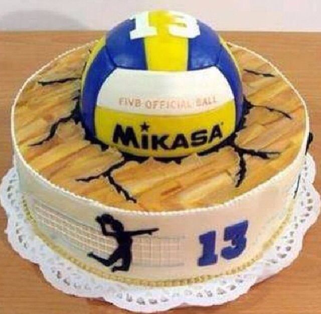 10 Girls Volleyball Birthday Cupcakes Photo Volleyball Birthday