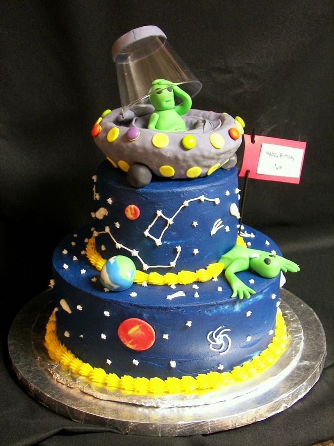 Alien Birthday Cake Ideas Alien Birthday Cake Ideas