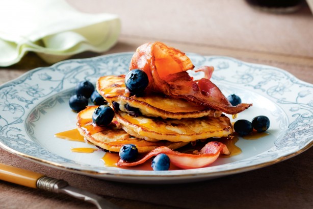 Bacon Blueberry Pancakes Bacon Blueberry Pancakes