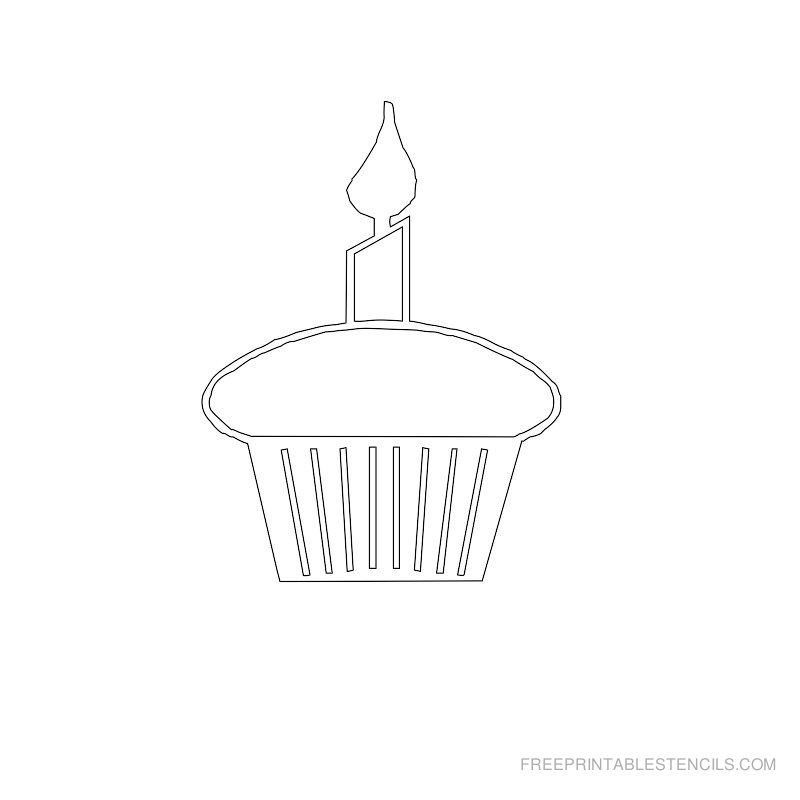 11 printable stencil patterns for cakes photo birthday cake