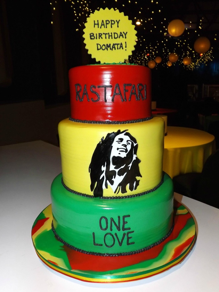 13 Jamaican Rasta Themed Cakes Photo Rasta Birthday Cake