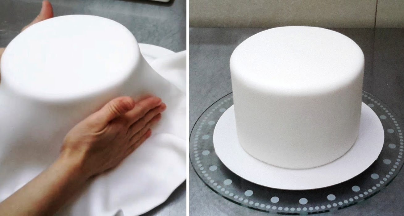 8 8 round cakes covered with fondant photo how to cover a round