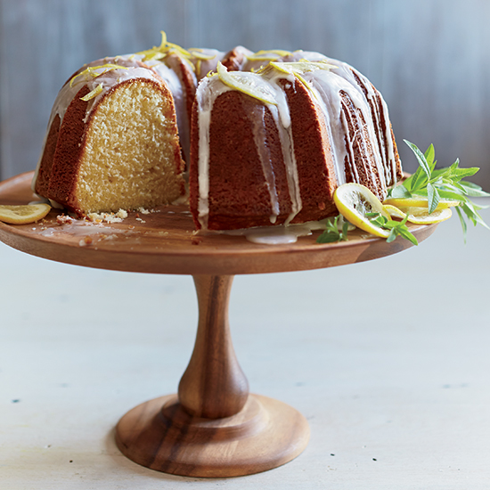 Lemon Buttermilk Bundt Cake with Glaze