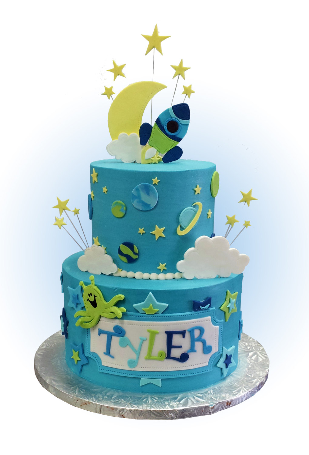 Space Themed Cake Space Themed Cake