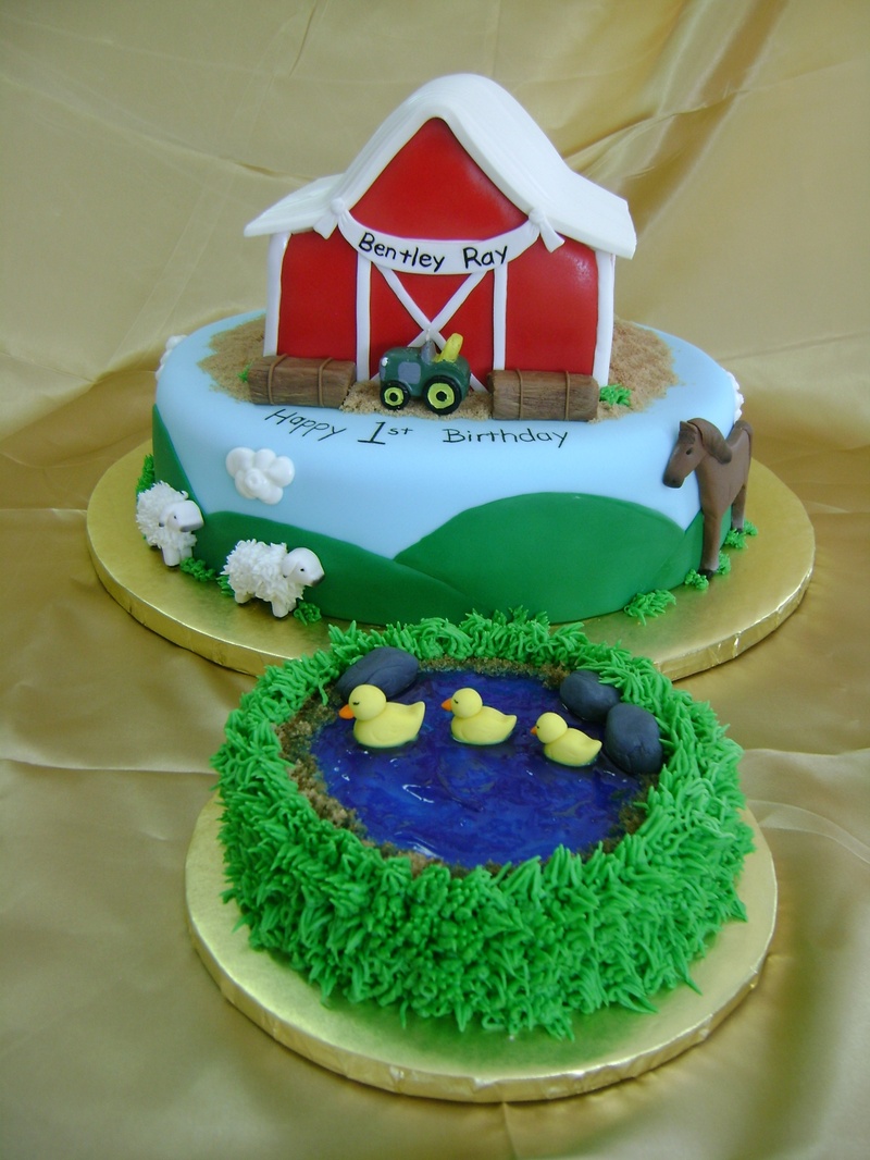 10 Barnyard Smash Cakes For 1st Birthday Photo 1st Birthday Farm