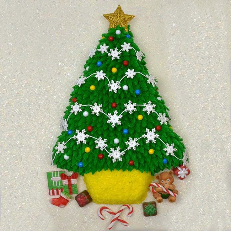 7 Christmas Tree Shaped Cakes Photo Christmas Tree Cake