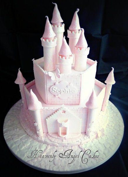 Enchanted Princess Castle Cake