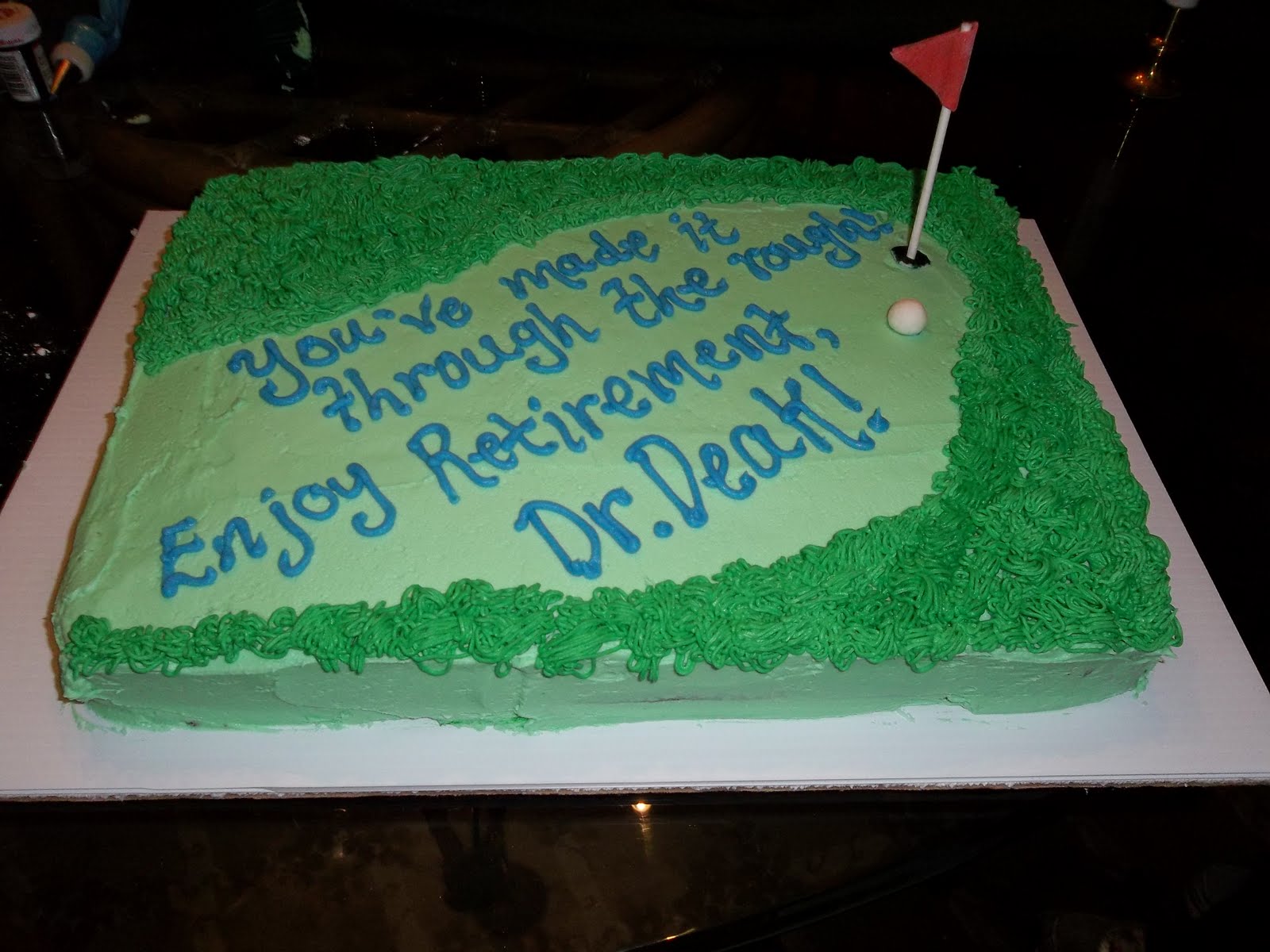 Golf Retirement Party Decoration Ideas