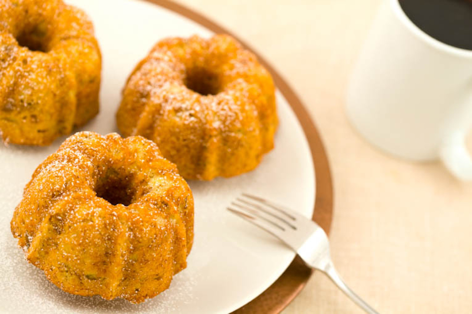 Mini Banana Bundt Cake Recipe