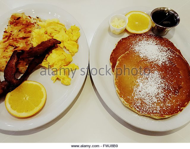 Pancakes Eggs and Bacon Orange Juice Pancakes Eggs and Bacon Orange Juice