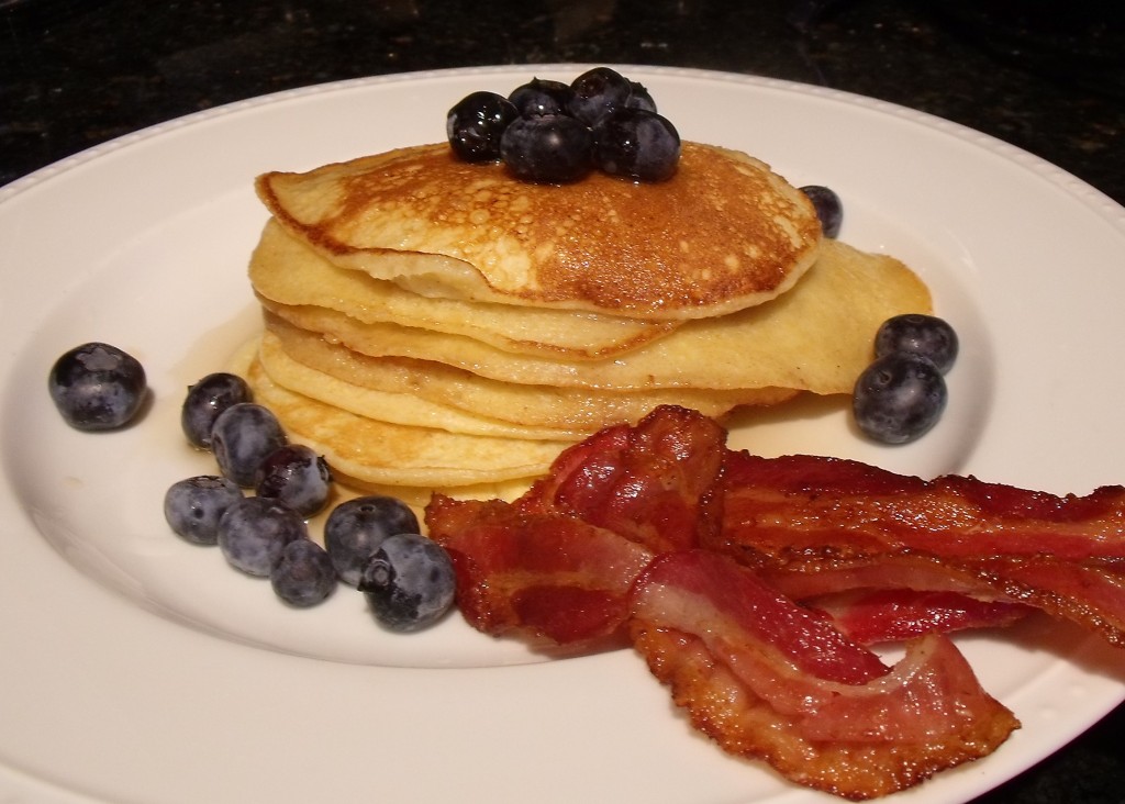 Pancakes with Bacon Pancakes with Bacon