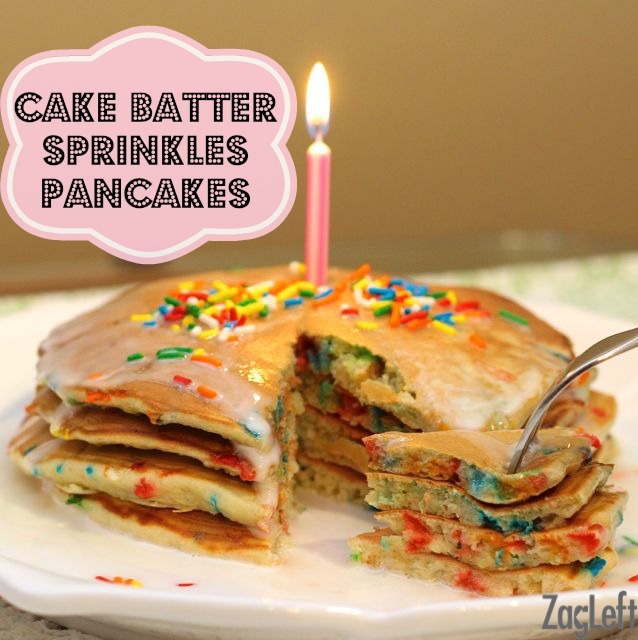 Sprinkle Cake Pancakes Recipe Sprinkle Cake Pancakes Recipe