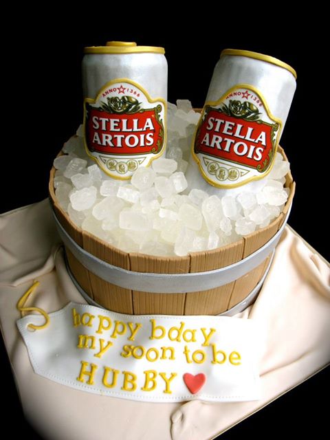 Beer Birthday Cake