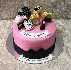 10 Save And Shop Birthday Cakes Photo Born To Shop Birthday Cake