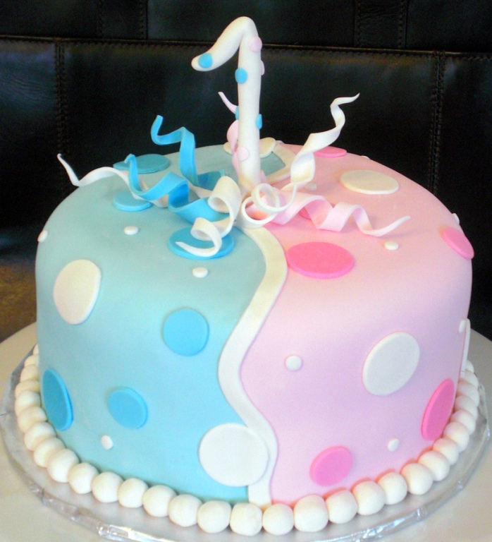 Boy Girl Twins Birthday Cakes Boy Girl Twins Birthday Cakes