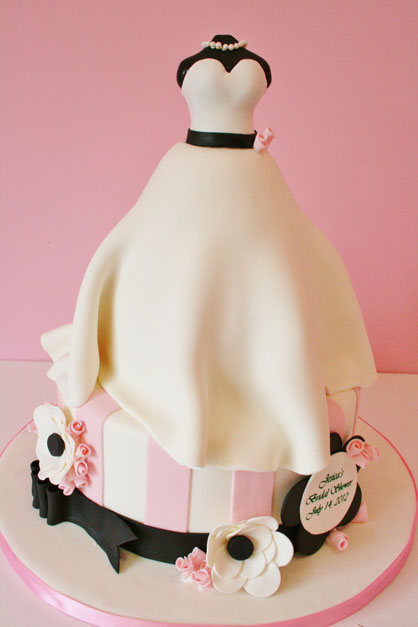 Bridal Shower Dress Cake Bridal Shower Dress Cake