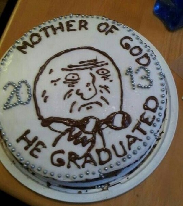 Funny College Graduation Cakes