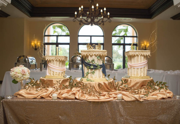 Greek Theme Wedding Cake Greek Theme Wedding Cake