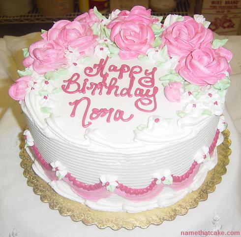 Happy Birthday Nora Cake
