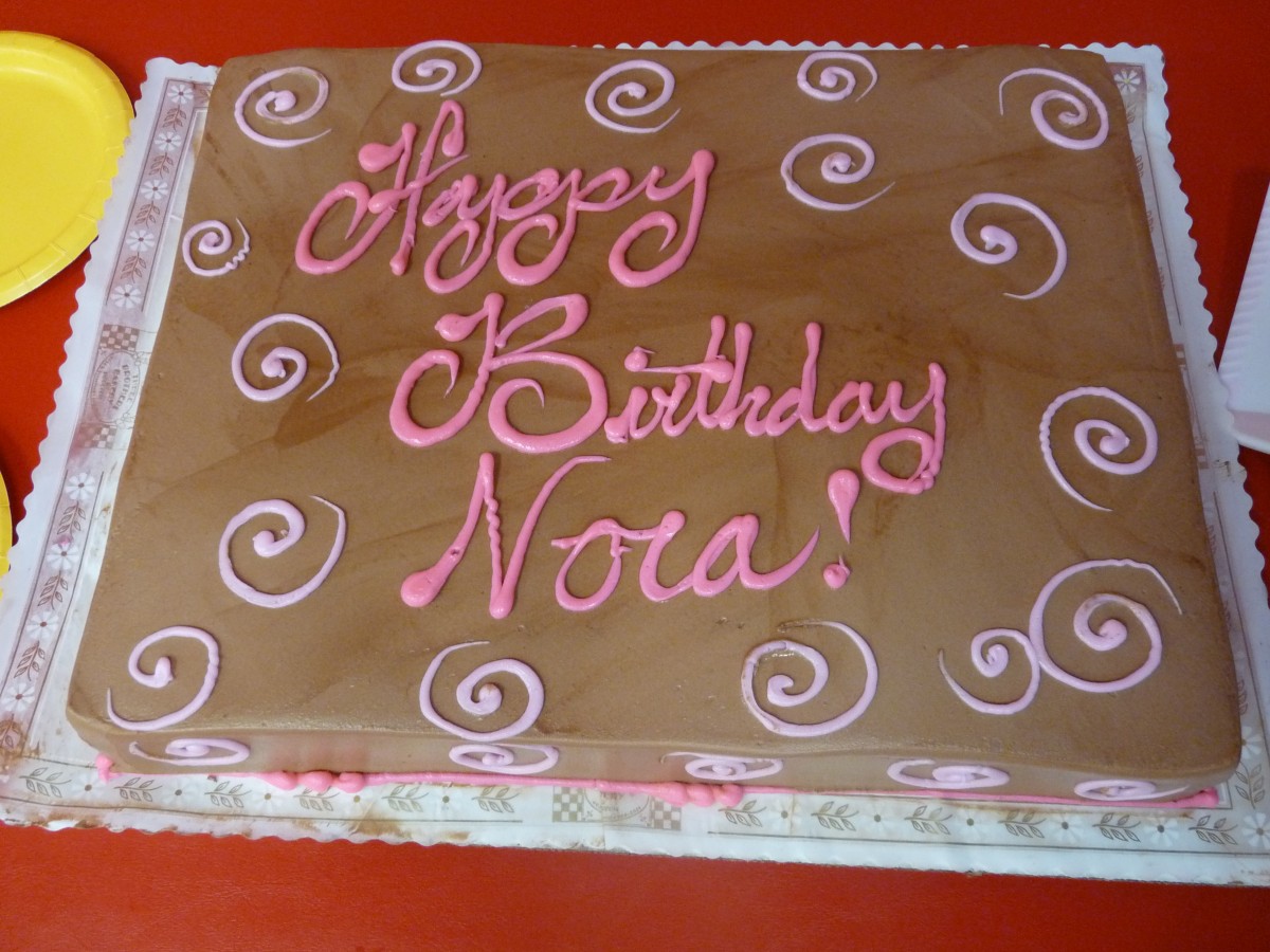 Happy Birthday Nora Cake Happy Birthday Nora Cake
