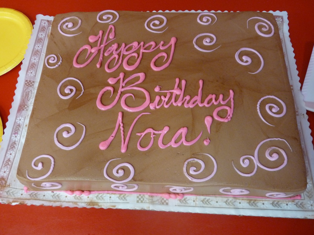 Happy Birthday Nora Cake