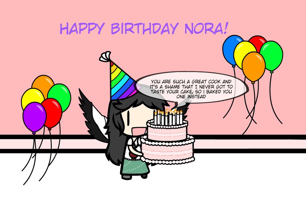 Happy Birthday Nora Happy Birthday Nora