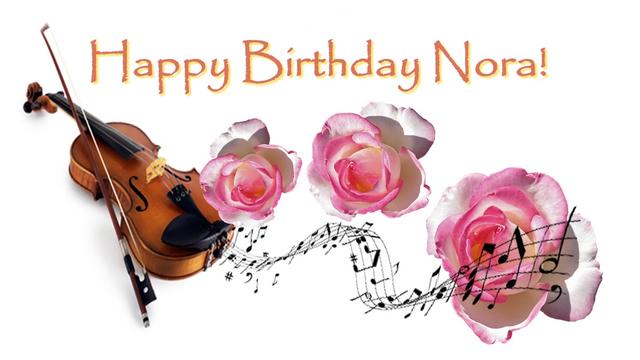 Happy Birthday Nora Happy Birthday Nora