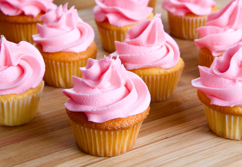 Pink Cupcake with Icing Recipe
