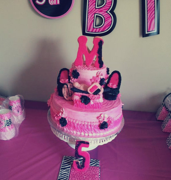 Pink Diva Birthday Cake Pink Diva Birthday Cake