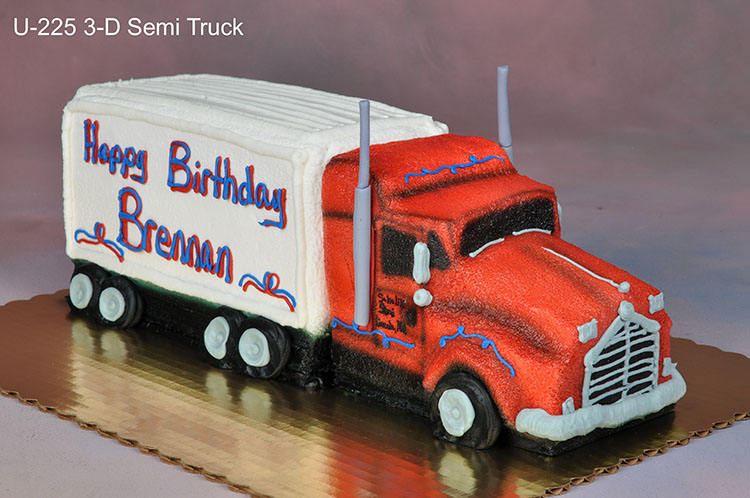 Semi Truck Cake Semi Truck Cake