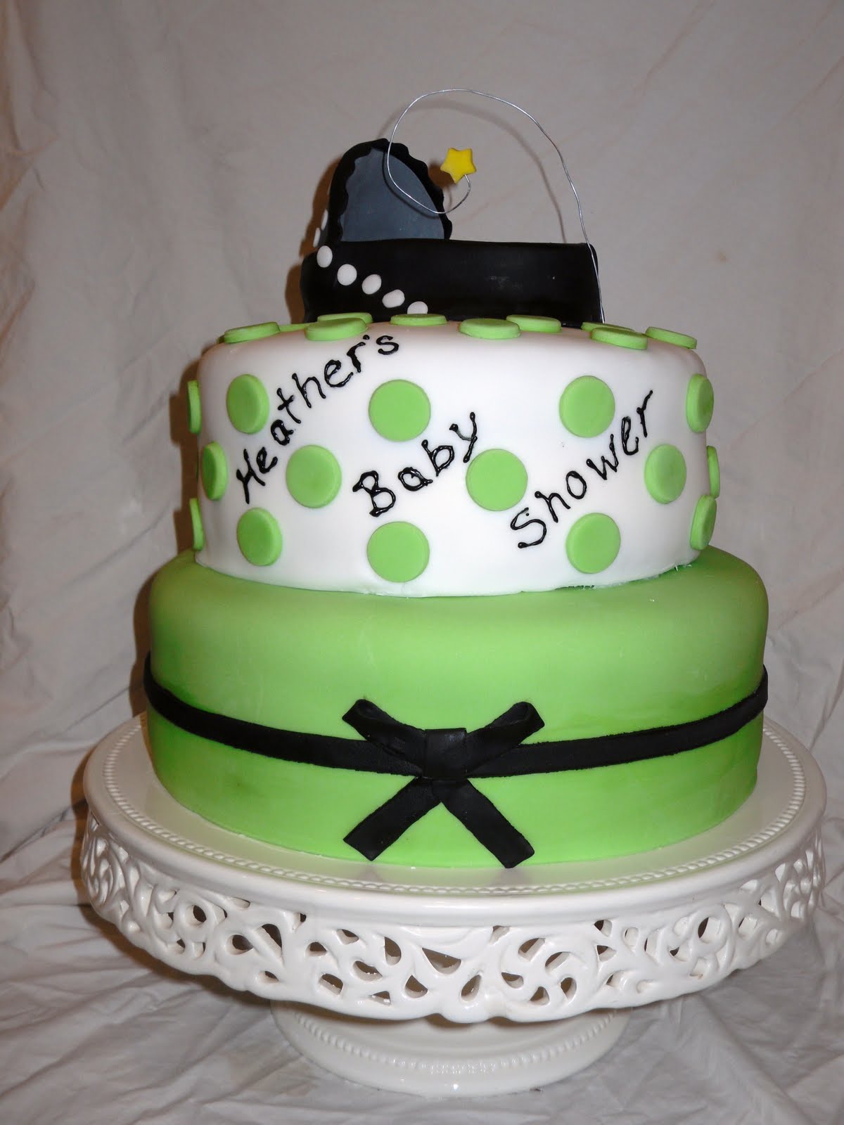 Simple Baby Shower Cake