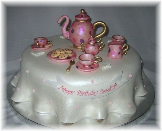 Tea Party Cake Ideas