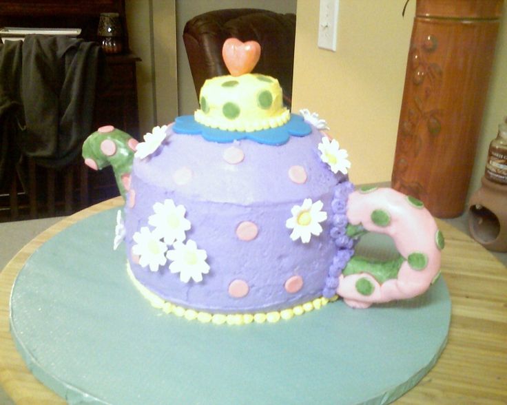 Tea Party Theme Cake