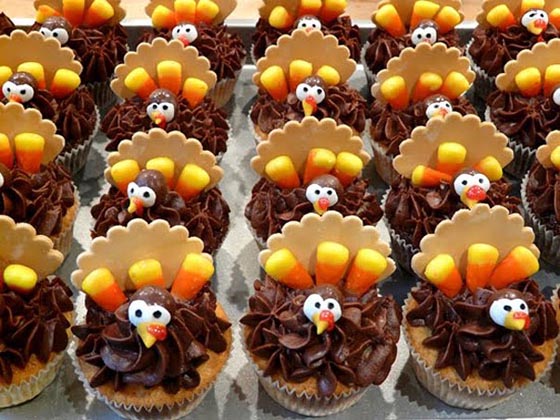 8 Photos of Creative Thanksgiving Cupcakes 8 Photos of Creative Thanksgiving Cupcakes