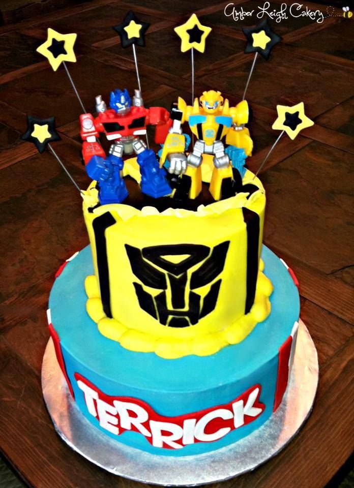 Transformers Birthday Cake