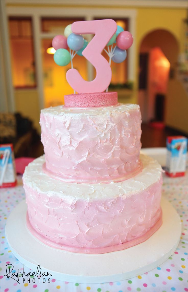 3 Year Old Girl Birthday Cake Ideas