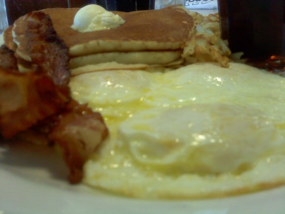 Bacon Eggs Pancakes and Sausage Bacon Eggs Pancakes and Sausage