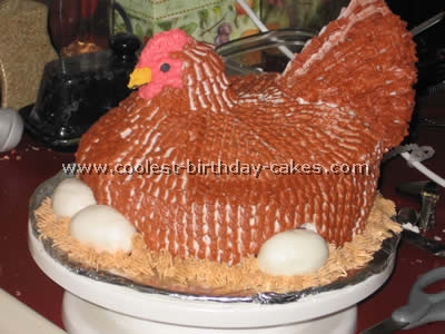 Chicken Birthday Cake Ideas