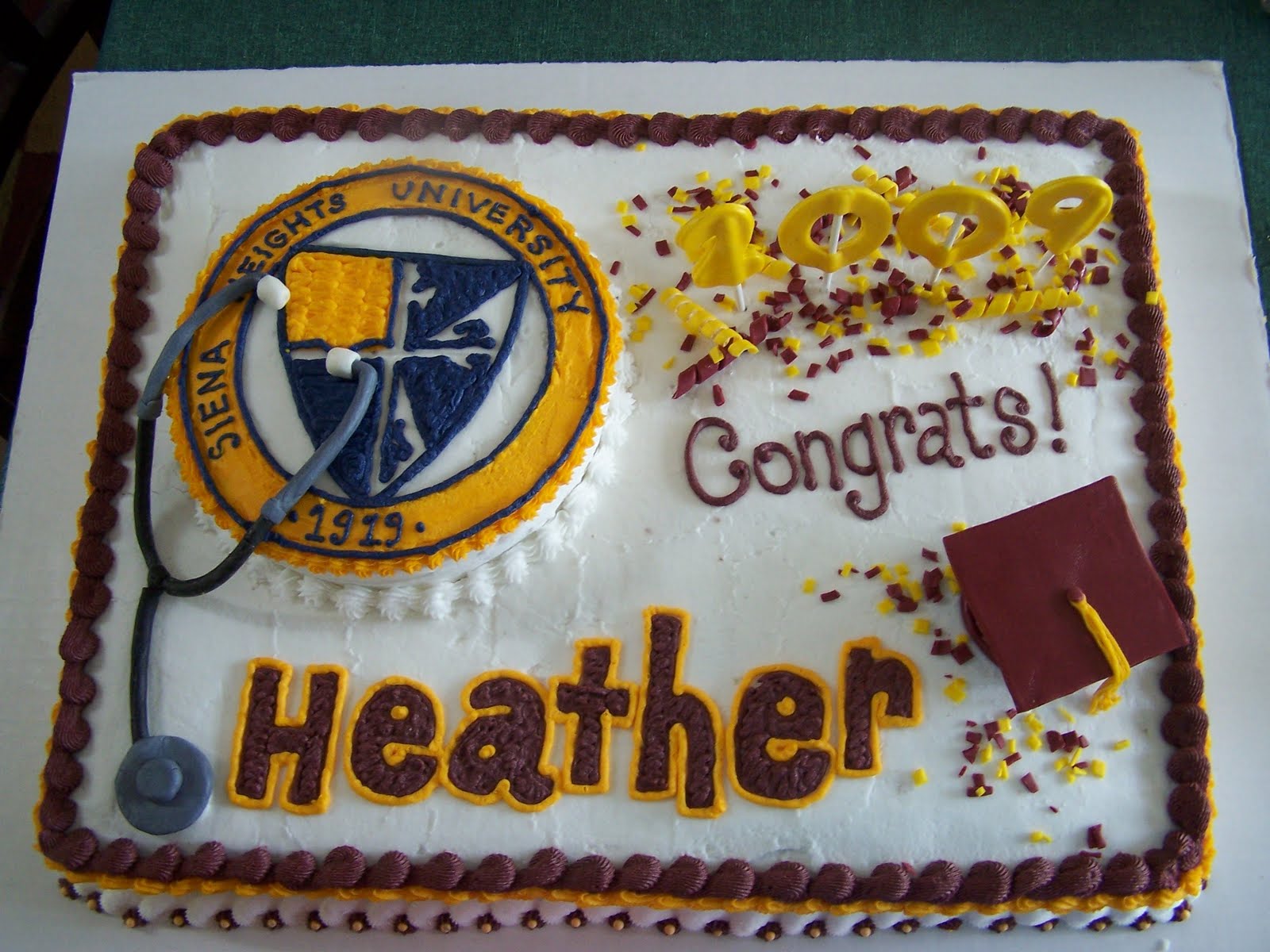 12 College Sheet Cakes Photo College Graduation Sheet Cakes