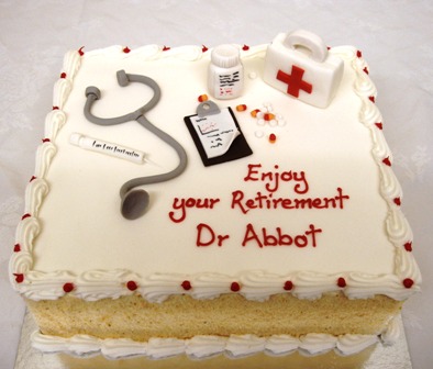 Doctor Retirement Cake Doctor Retirement Cake