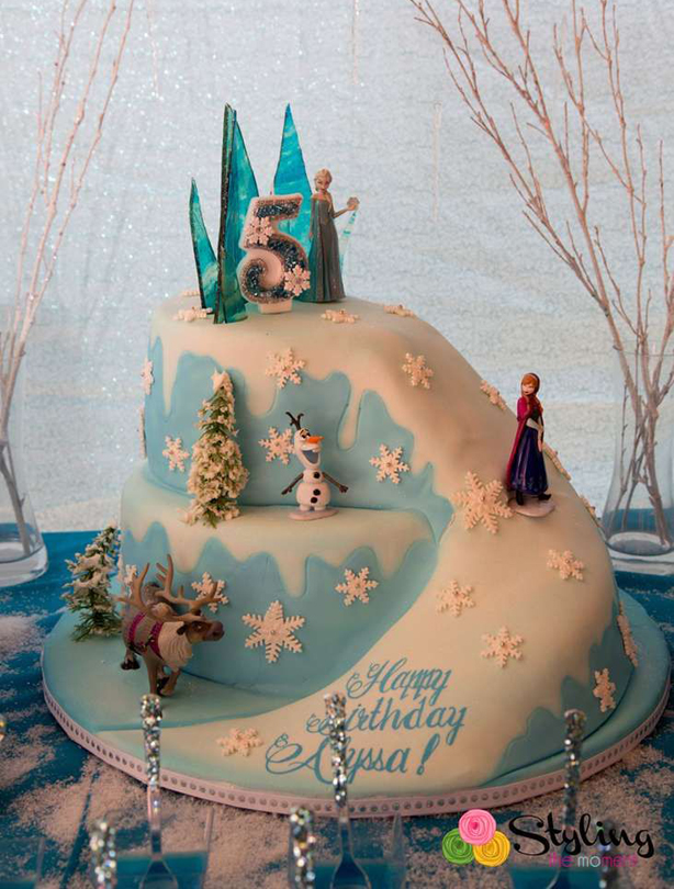 Frozen Party Birthday Cake