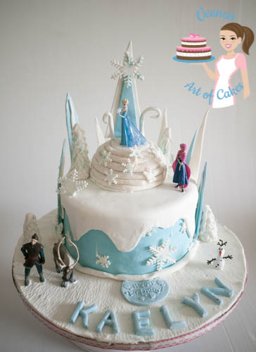 Frozen Theme Cake